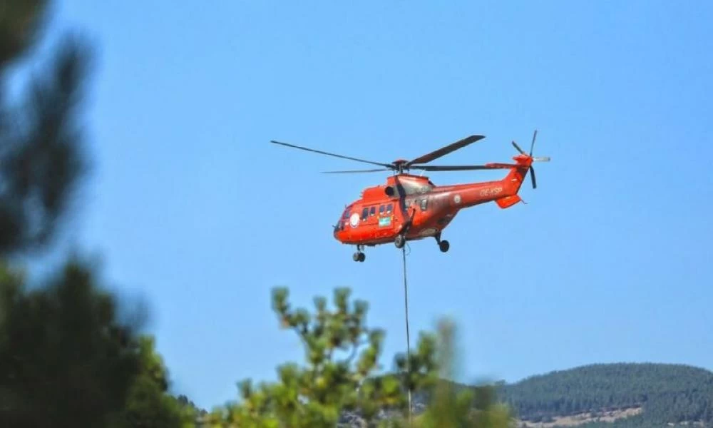 Στην Τουρκία το WWF με το ελικόπτερό του έριξε 1.328 τόνους νερού, στην Ελλάδα “κουνάει το δάχτυλο” σε όσους μιλούν για οργανωμένο σχέδιο!